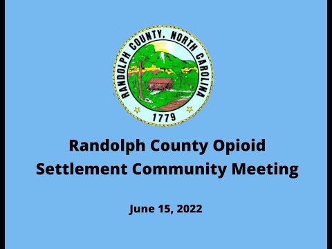 Randolph County Opioid Settlement