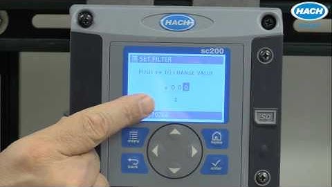 TU5 Series Turbidimeters   Installation  Configuration with an sc200