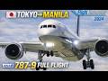 Horizon Sim Boeing 787-9 ANA Airlines: Tokio to Manila | MSFS 2024 Full Flight