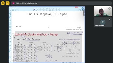 NPTEL - Digital Design with Verilog - PMRF Live Session 4 | Week 4 | 18th February