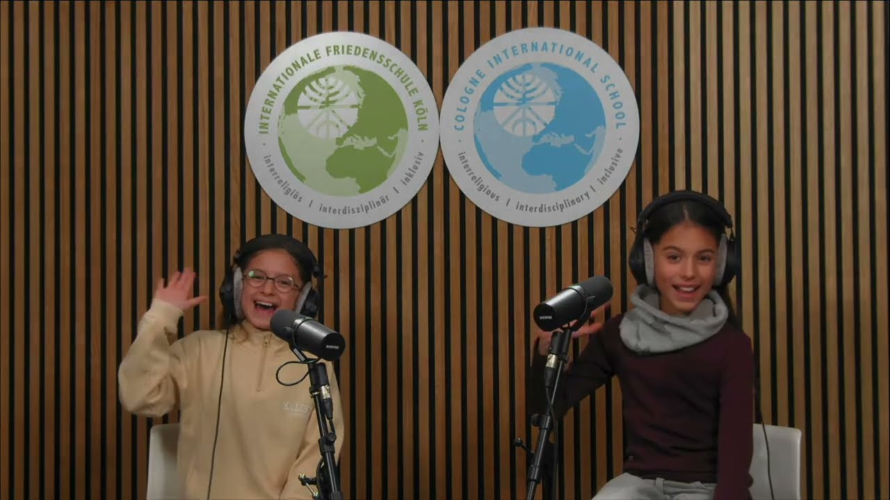 Musikräume der Cologne International School: Ein Rundgang mit Mina & Lara (5. Klasse)