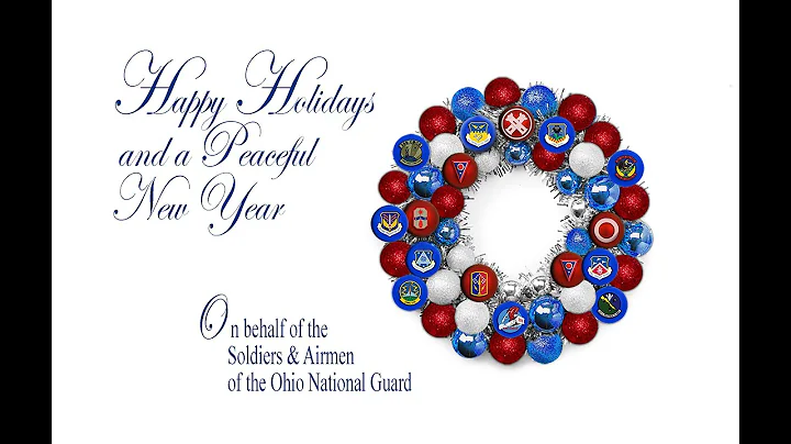 Ohio Adjutant General, Maj. Gen. John C. Harris Jr.'s holiday message 2020