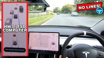 is HW3 really better than HW2 for FSD?! | Tesla Model 3 UK Autopilot Test