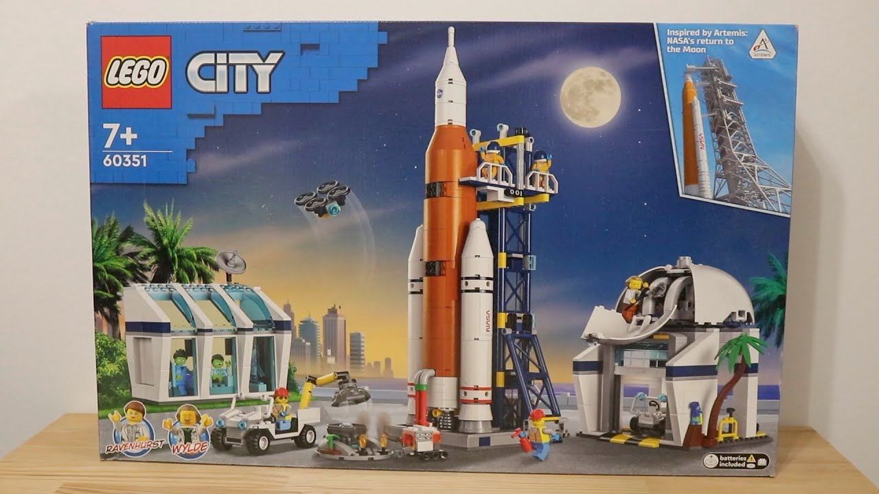 All LEGO City Space Sets 2022 NASA Artemis Compilation/Collection