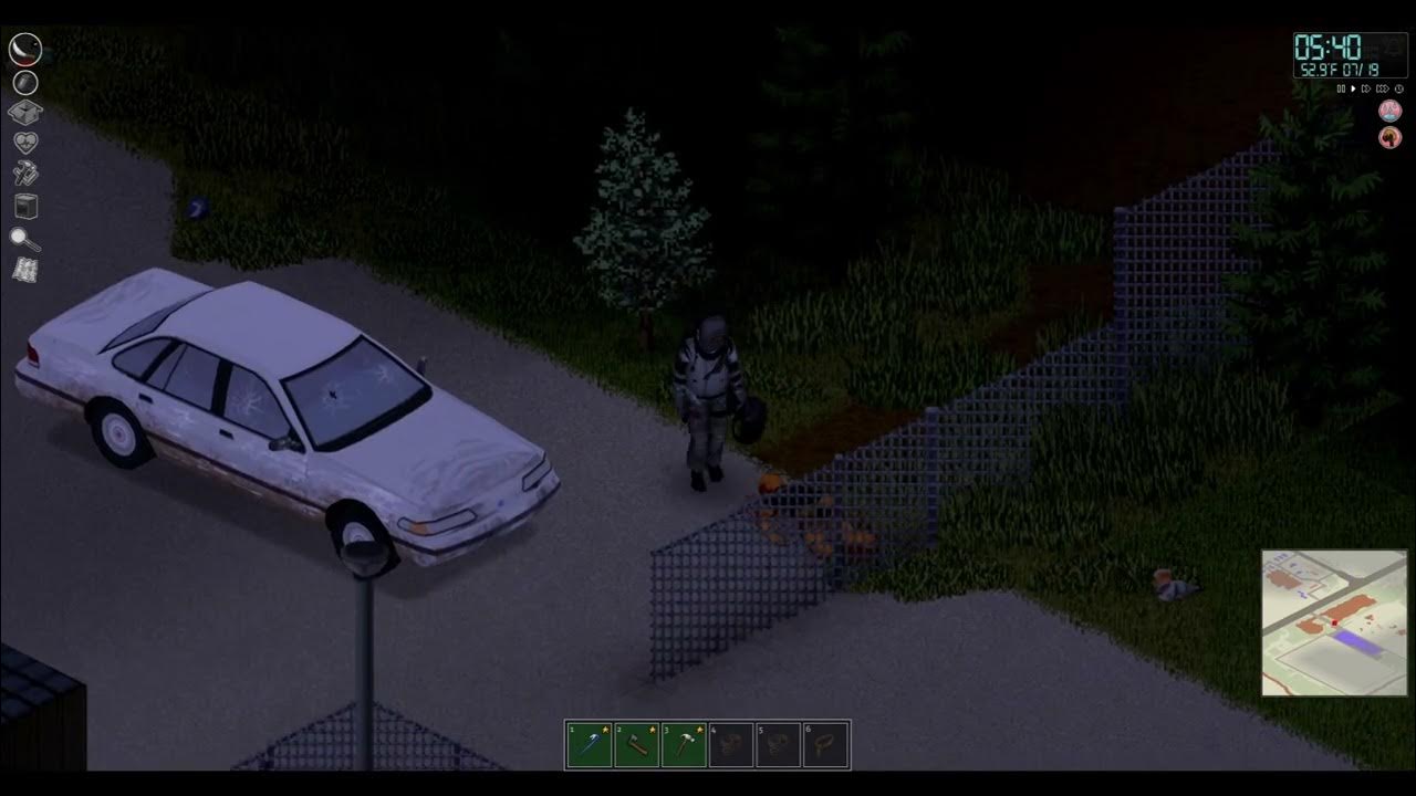 Project Zomboid Easy Security Guard Playthrough P.T.22 The Cafeteria