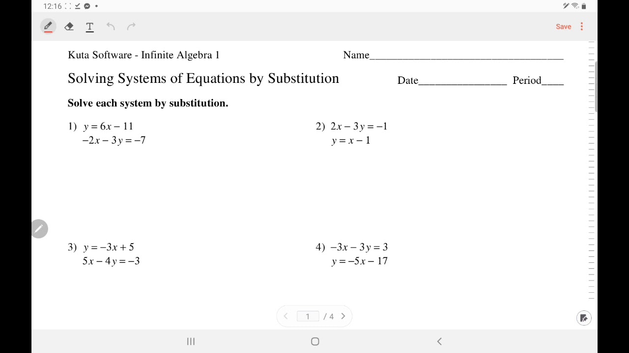 algebra problem solving software