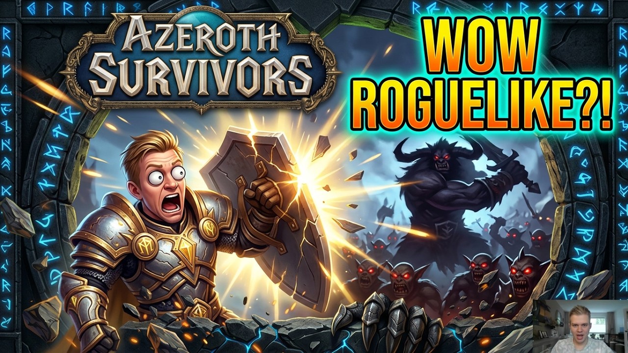 Azeroth Survivors: Is the Paladin the best class in the NEW World of Warcraft Roguelike?!