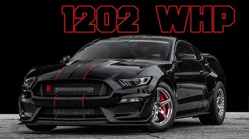 2016 Shelby GT350R 1200R Twin Turbo Dyno Testing | 1202 whp