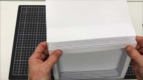 3D SHADOW BOX BOOK BOX CARD TUTORIAL