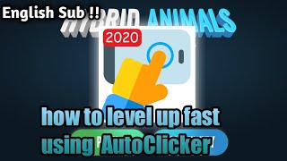 How to Level Up fast using auto clicker || Hybrid Animals screenshot 4
