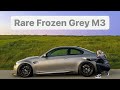 Rare 1 sur 61 gris gel e92 m3 couleur individuelle gris mat immacul bmw e92mel