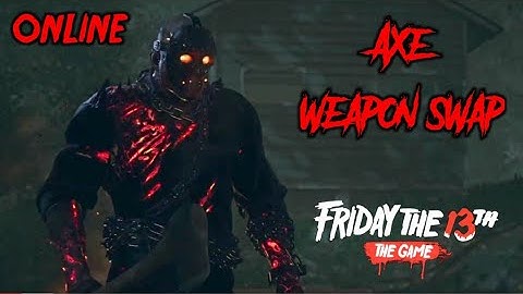 Friday The 13th The Game: Play With Savini Jason (Axe Weapon Swap) Online Round