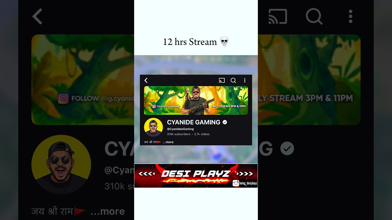 12 Hours Stream 💀! 