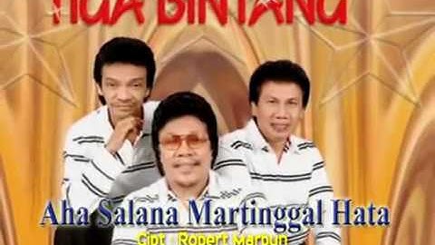 3Bintang^Aha Salana Martinggal Hata*$cipt.Robert Marbun*