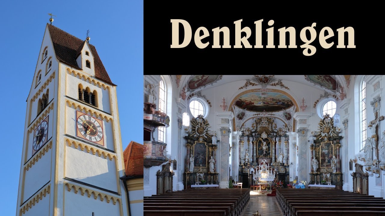 DENKLINGEN (LL), Pfarrkirche St. Michael - Große Glocke und Vollgeläut