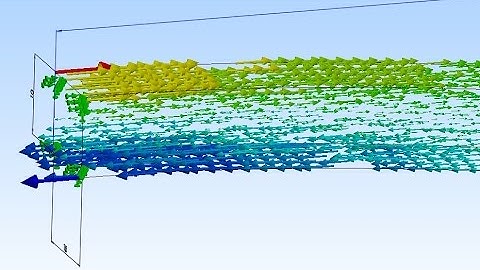 Bending moment visualized in a cantilever beam