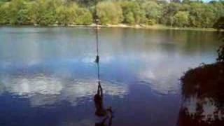 Rope Swing wipe out by Colin Jackson