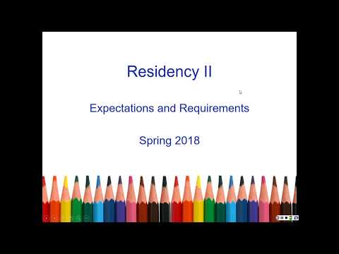 Residency II Orientation for ETSU Secondary Ed