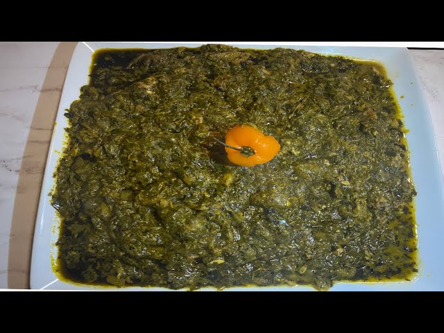 Pondu Cook Congolese Food Pondu