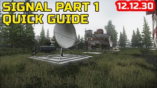 Signal Part 1 Quest Guide 12.12.30 | Escape from Tarkov