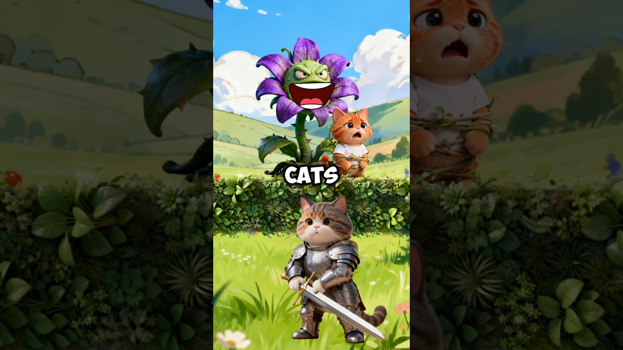 please save the kitten from the monetary plant 