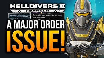 Helldivers 2 - Major Order Bug! Devs Respond & Unique Emotes!