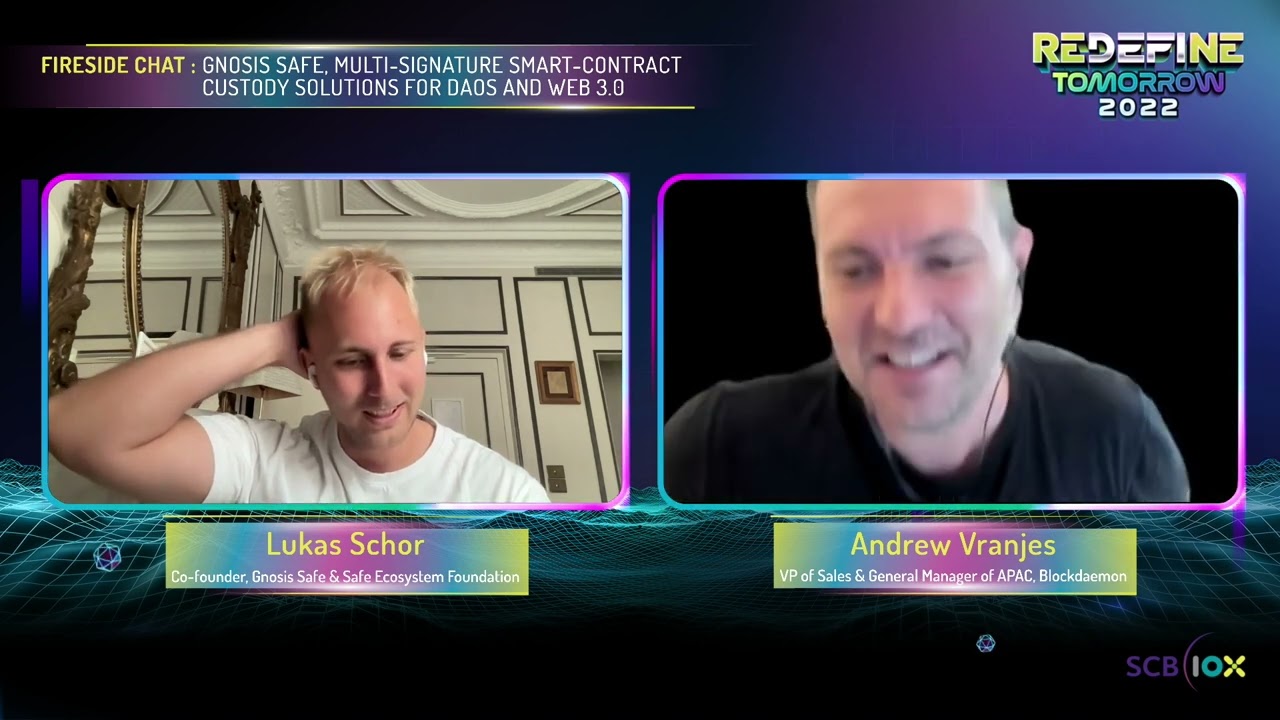 Gnosis Safe,Multi-sig Smart-contract Custody for DAOs&Web3-Lukas  Schor&Andrew Vranjes
