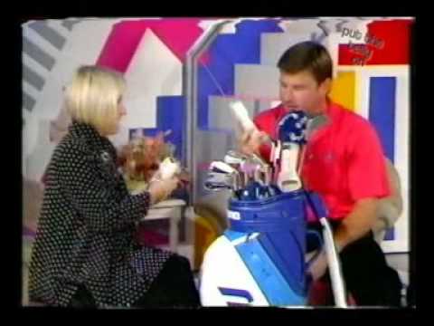 1991 nissan figaro Nick Faldo chats to Sarah Greene on Going Live! | 21/09/1991