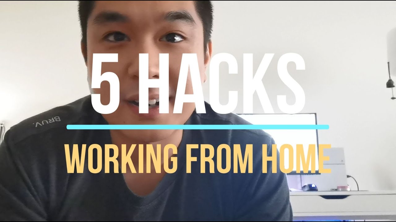 5 Awesome Hacks To Be More Productive While Working From Home - YouTube
