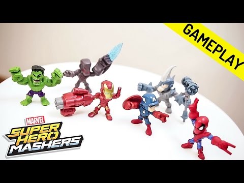 Super Hero Mashers Micro: SFIDA A BOTTE TRA SUPEREROI e GAMEPLAY