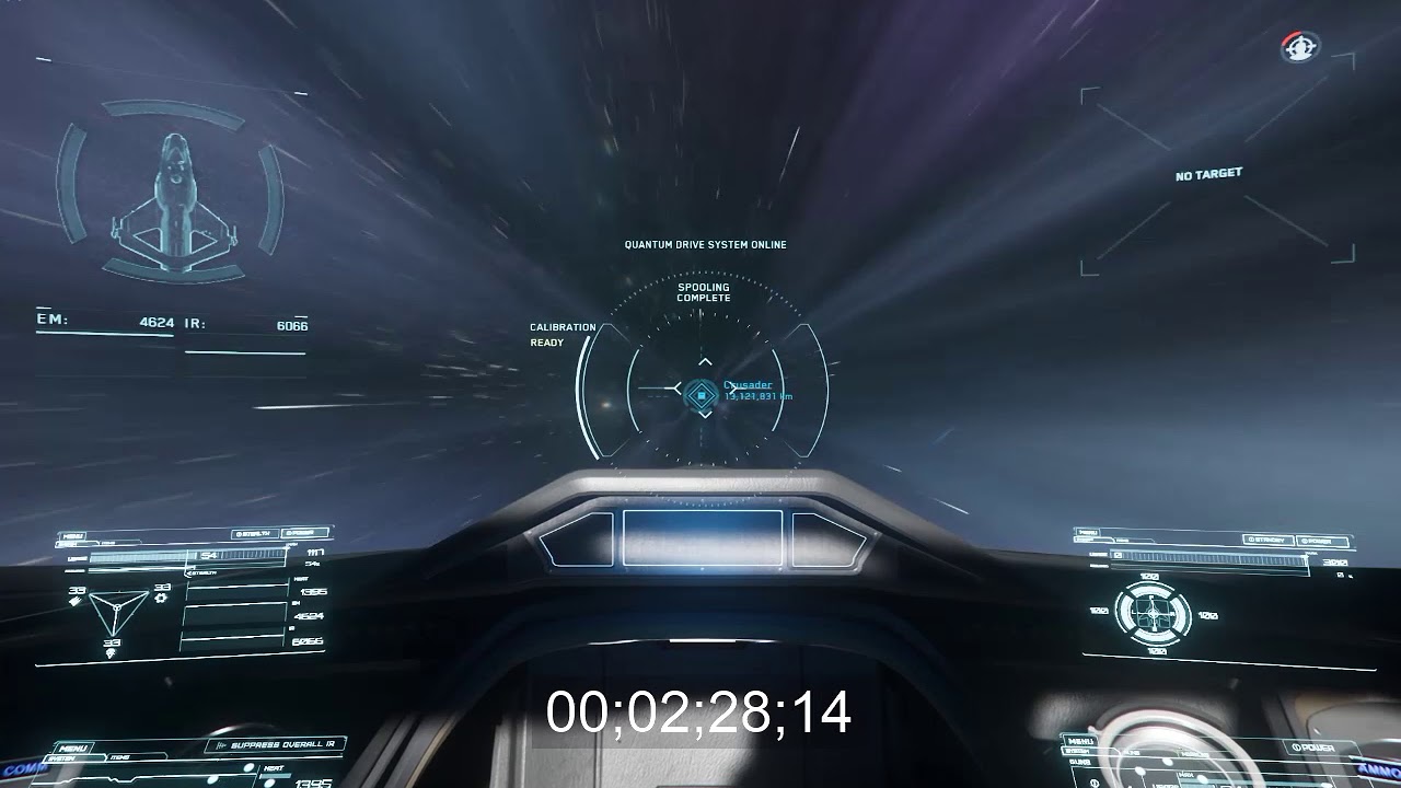 fastest quantum travel ship star citizen