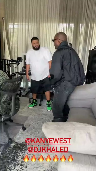 DJ Khaled x Kanye West Snippet (WITH AUDIO!!!) 😱😱😱