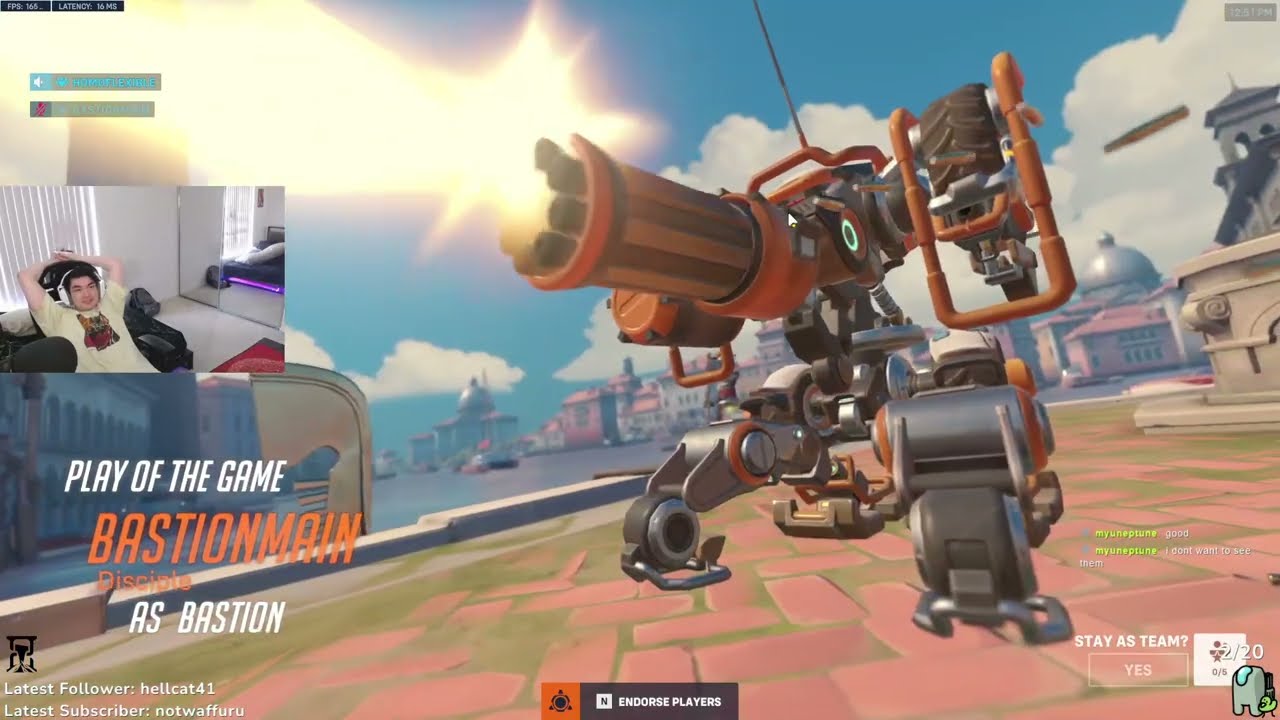 BASTIONMAIN BASTION GOD - POTG! - OVERWATCH 2 SEASON 4 TOP 500