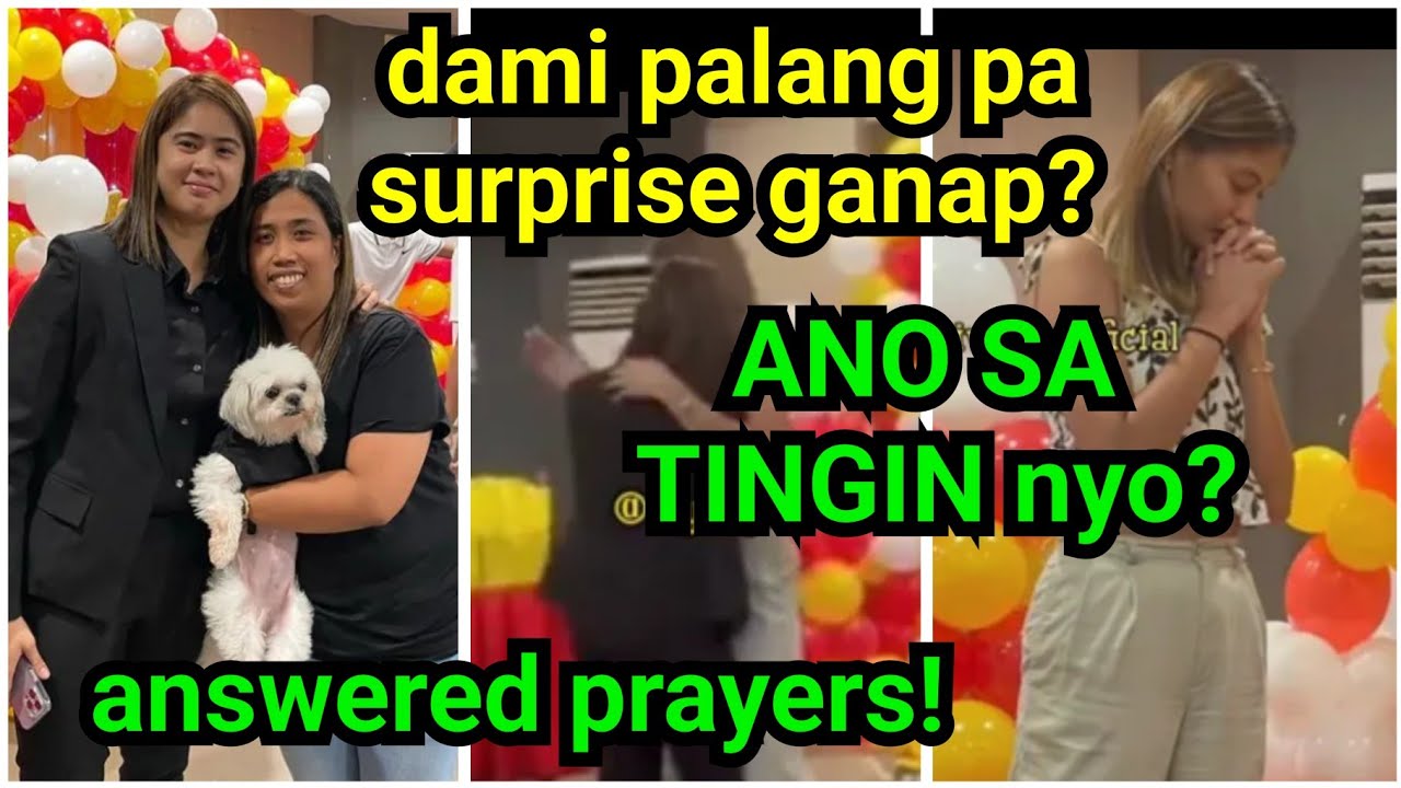 deanna daming paganap bago surprise reveal? ANO MASASABI NYO? bashers di pa rin believe kay ivy?