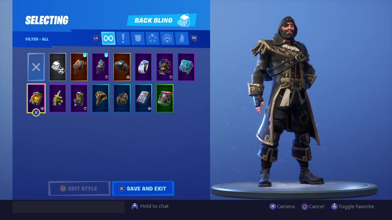 Master Portal Back Bling Showcase