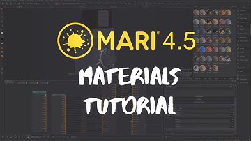 Mari 4.5 Materials In-Depth Texturing Tutorial
