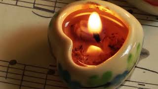 Harmony in Flames: Relaxing Piano Music with Soothing Candle Burning Sounds
