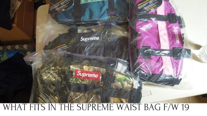 Supreme Waist Bag F/W 19 review and size comparison 