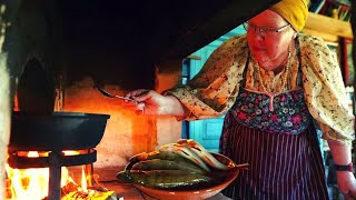Kuzey Rusyada Insanlar Nasıl Yaşıyor? Rusların En Güzel Köylerinden Birinin Mutfağı
