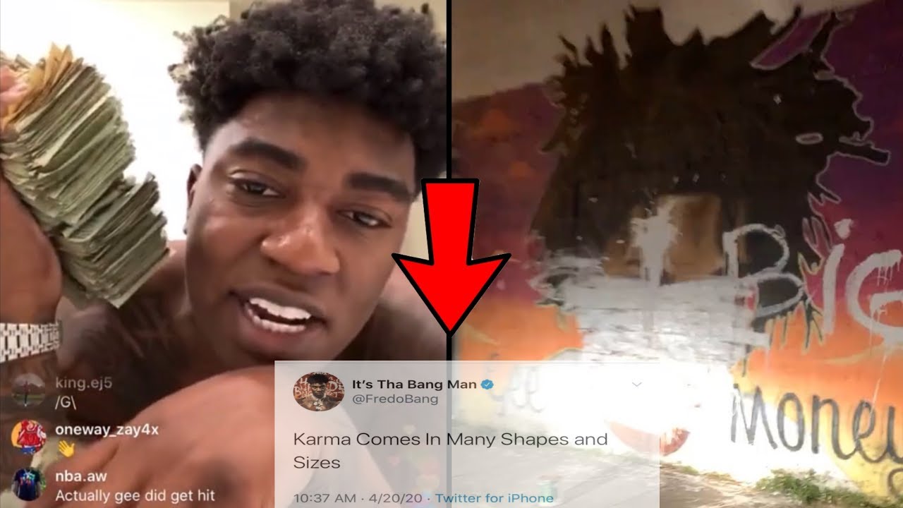 Fredo Bang Responds To G00NS Painting On Gee Money Mural YouTube
