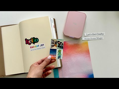 Hobonichi Memory Planner Process + My Favorite Mini Photo Printer!