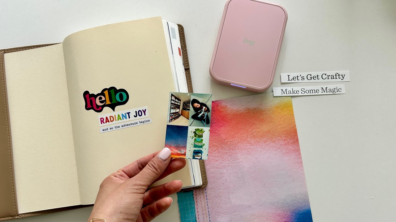 Hobonichi Memory Planner Process + My Favorite Mini Photo Printer!