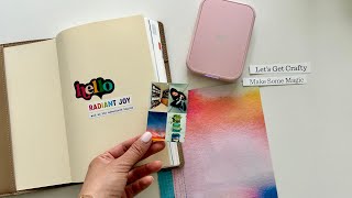 Hobonichi Memory Planner Process + My Favorite Mini Photo Printer!