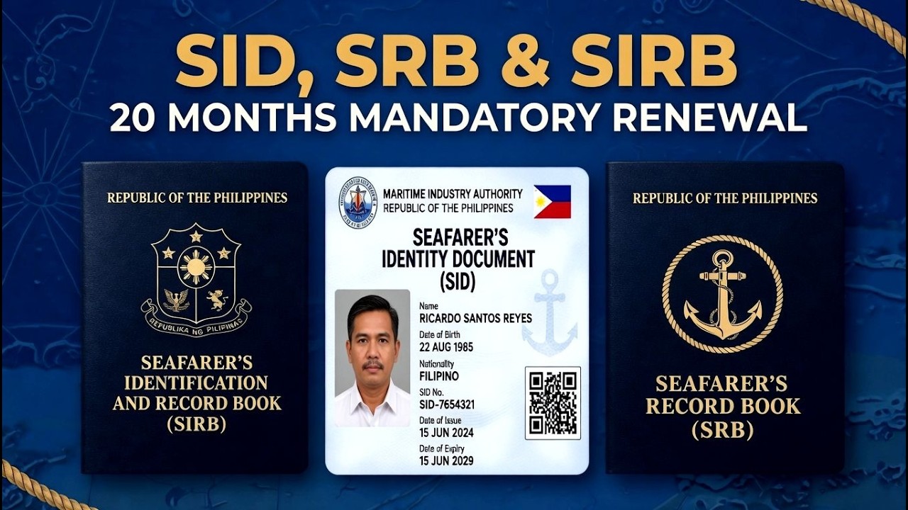 20 Months Mandatory Renewal for SID, SRRB and SRB / Marina SID, SRB and ...