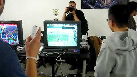 Jarett Cale Vs. Mr. BLT - A & C Open Wii Tennis Grand Finals