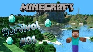 Minecraft Xbox 360 Edition - Survival #Ep1 - Mushroom Eiland w/YouriTubeHD