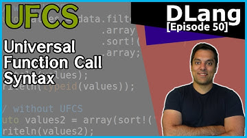 [Dlang Episode 50] D Language - Functions - Part 12 of n - UFCS - Universal Function Call Syntax