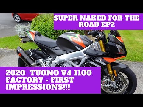Video 2020 APRILIA TUONO V4 1100 FACTORY | First Impression... - youtube