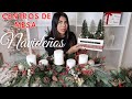 ARREGLOS NAVIDEÑOS PARA DECORAR TU COMEDOR  //CENTROS DE MESA NAVIDEÑOS //  NAVIDAD 2020