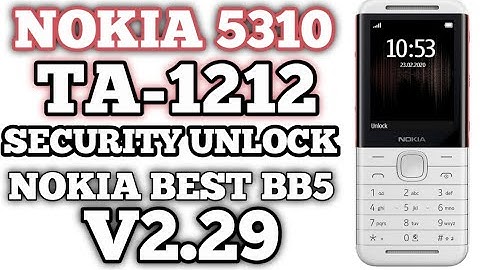 Nokia 5310 TA-1212 Unlock Just 1 Click